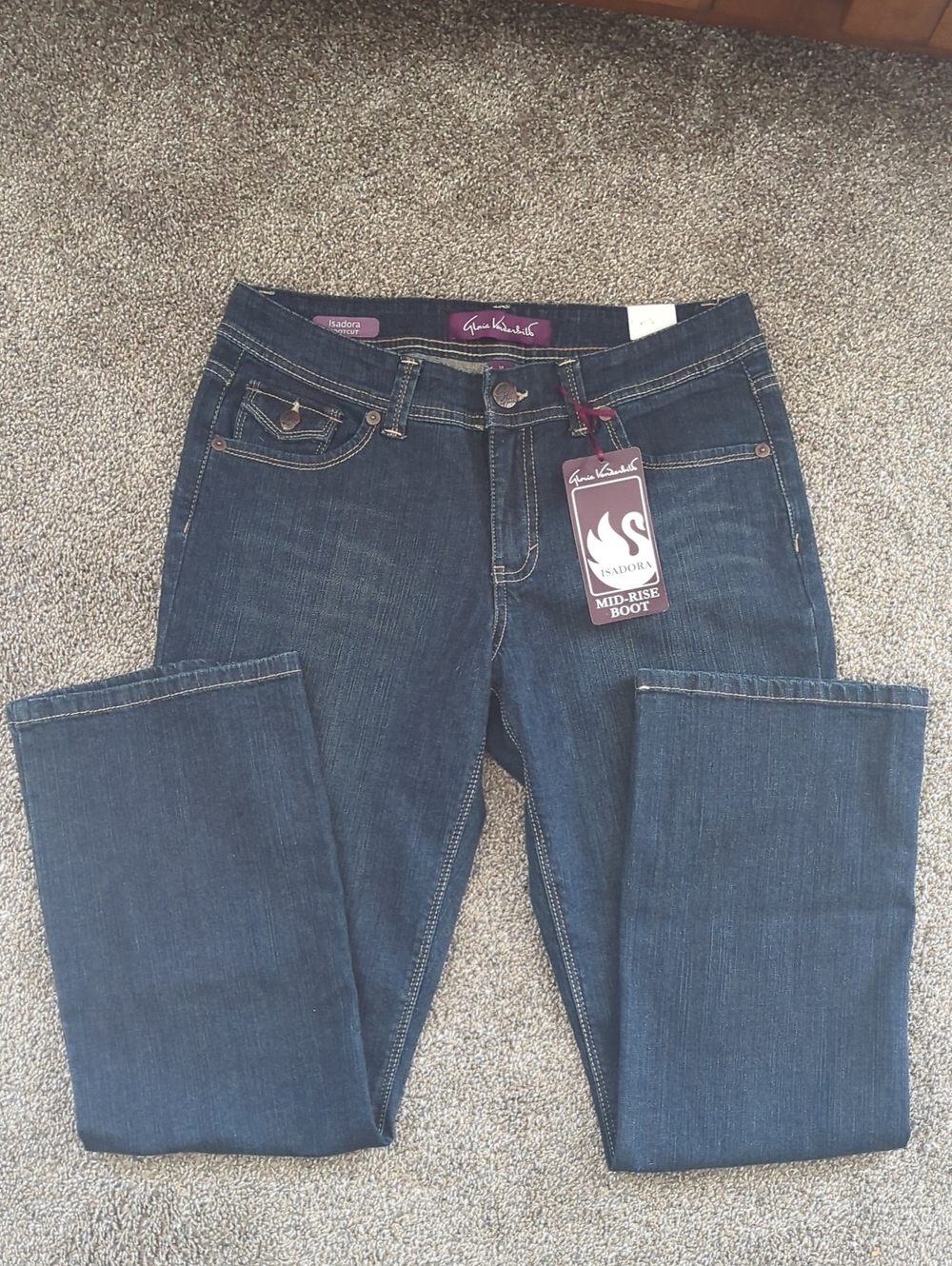 Gloria Vanderbilt Isadora Bootcut Stretch Jeans NWT